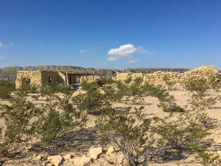 Terlingua Ghost Townの写真素材