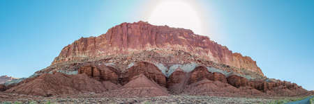 Panoramic View of Golden Throneの写真素材