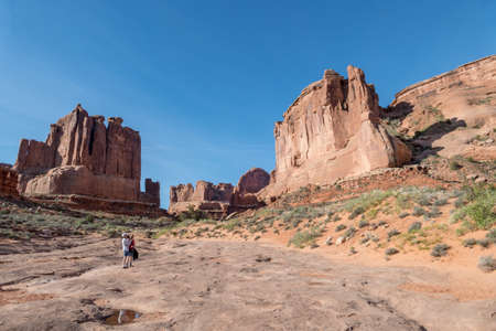 North Trailhead Park Avenue Trailの写真素材