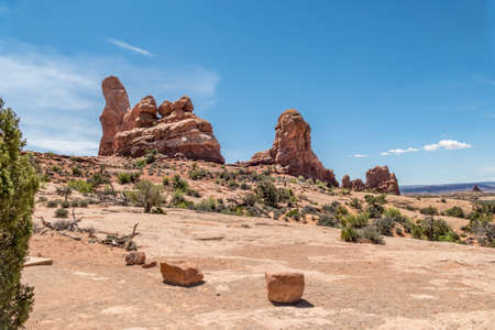 Back Trail at Windows Sectionの写真素材