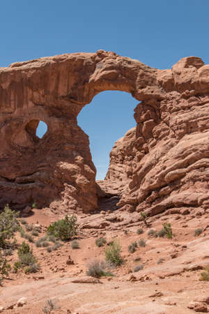 Turret Arch at Windows Sectionの写真素材