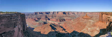 Panoramic View of Dead Horse Point State Parkの写真素材