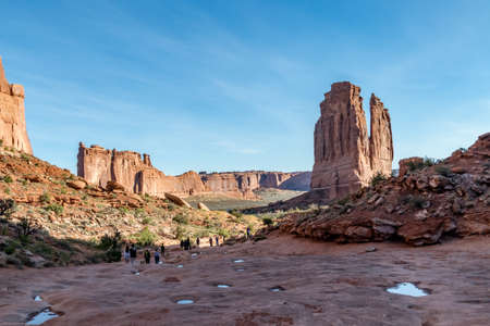 Water Pools Park Avenue Trailの写真素材