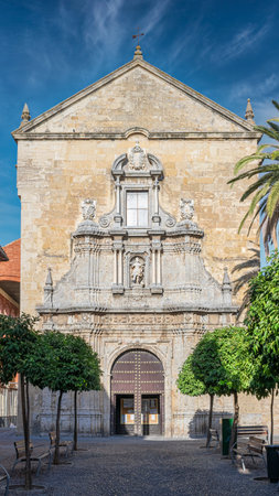 Parish of San Francisco and San Eulogio, 18th century and baroque style in CÃ³rdoba, Spainの写真素材