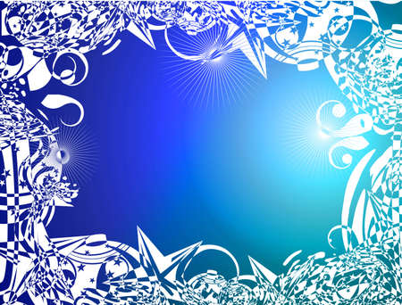 Abstract Colorful fantasy design backgroundの写真素材