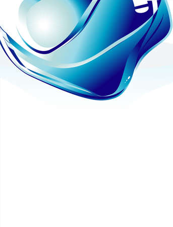 Blue business card background with abstract shapes

のイラスト素材