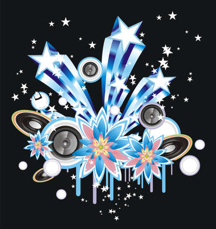 Abstract old style music event background
のイラスト素材