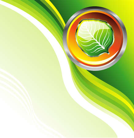Environmental and recycle Card templateのイラスト素材