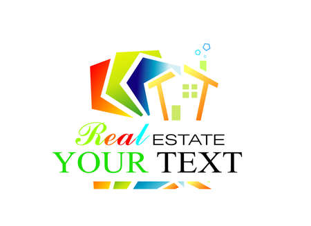 Sybol to use for Real estate brochure or backgroundのイラスト素材