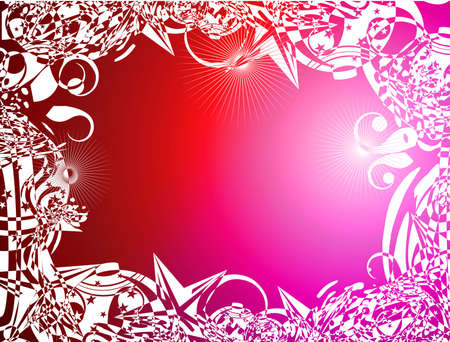 Abstract Colorful fantasy design backgroundの写真素材