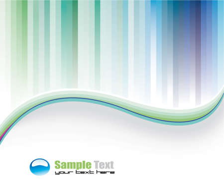 Colorful Lines Background for Business Brochure or Flyersのイラスト素材