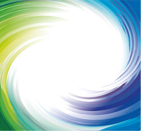 Colorful Business Card with Abstract Swirl Backgroundのイラスト素材