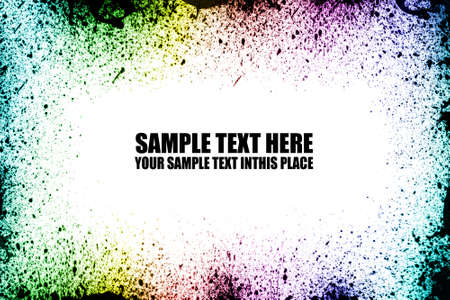 Abstract Drops Explosion with white space for textの写真素材