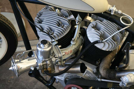 FAAKER SEE, AUSTRIA - SEPTEMBER 11: Custom motorcycles are shown at European Bike Week on September...
