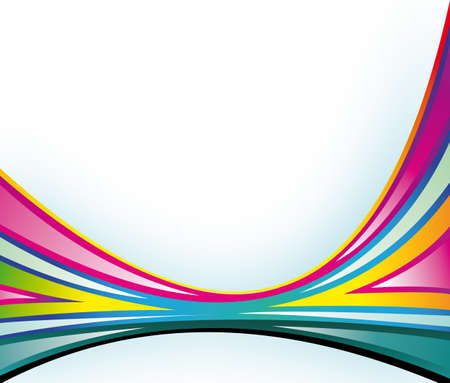 Colorful Spring Delicate Background with Rainbow Coloursのイラスト素材