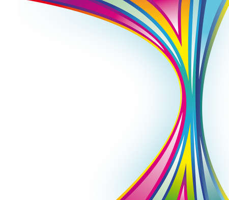 Colorful Rainbow Spring Background for Cardsのイラスト素材