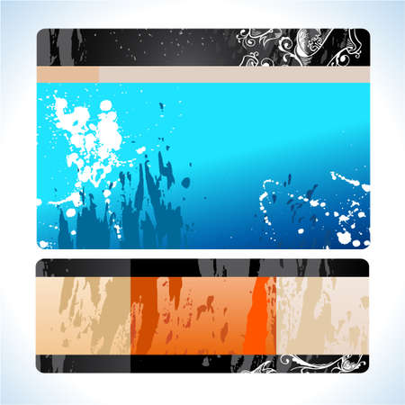 Abstract Colorful Futuristic Web Site template のイラスト素材