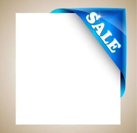 Colorful Corner Christmas Tag for Discount Image Framingのイラスト素材