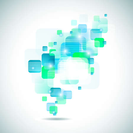 Futuristic Brochure Cover for Business Applicationsのイラスト素材