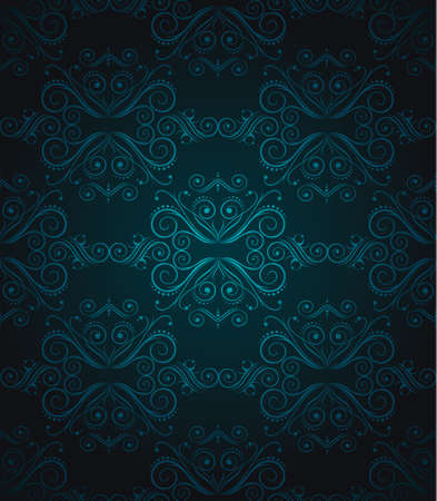 Seamlessly Wallpater with Dark Red and Orange ColoursTonesのイラスト素材