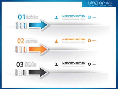 Infographic template for statistic data visualization. Modern composition to use like infochart, product ranking page or background for performance data graphics.のイラスト素材