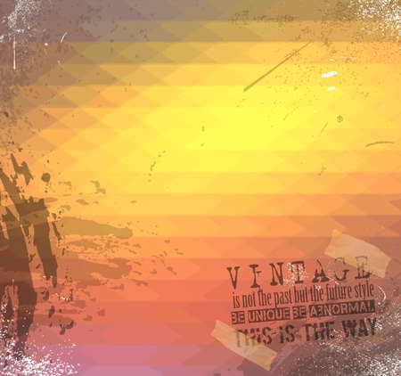 Sophisticated abstract grunge background for your hipster cover projects.のイラスト素材