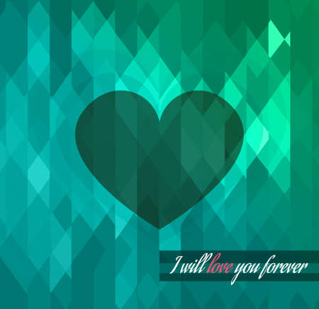 Modern stylish Valentine's Day template for your flyer backgrounds.のイラスト素材