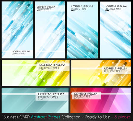 Abstract background templates for your colorful flyers or business cards.のイラスト素材