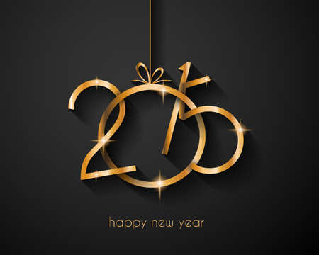 2015 Merry Christmas and Happy New Year Flyers, covers, posters and pages.のイラスト素材