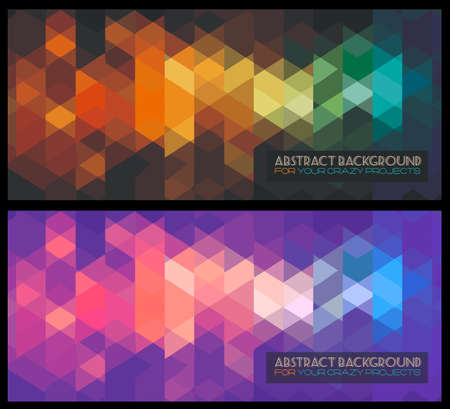 Disco club flyer template with retro hipster style. Abstract background to use for music event posters or album covers.のイラスト素材