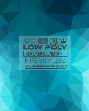 Low Poly trangular trendy hipster background for your retro flyer, stylish brochure, poster background and vintage applications.のイラスト素材