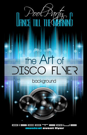 Disco Club Flyer Template For Your Music Nights Event Ideal For Techno Music Hip Hop And House Performance Posters And Flyers For Discotheques And Night Clubs موقع تصميمي