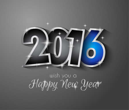 2016 Merry Christmas and Happy New Year Background for Seasonal Greetings Cards, Parties Flyer, Dineer Event Invitations, Xmas Cards and sp on.のイラスト素材