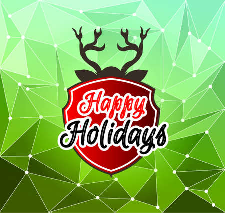 Merry Christmas Seasonal Background for your greeting cards, New Years Flyer, Chrstmas dinner invitation, posters and do on.のイラスト素材