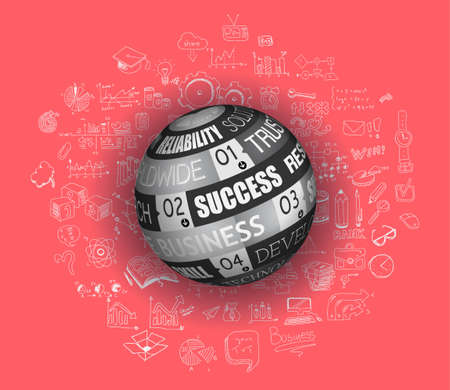 Clean Infographic Layout Template for data and information analysis with a number of solutions available. Ideal for product presentation, item ranking, ideas evaluation and so on.のイラスト素材