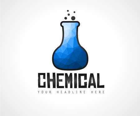 Creative Chemical Colorful  Logo design for brand identity, company profile or corporate logos with clean elegant and modern style.のイラスト素材