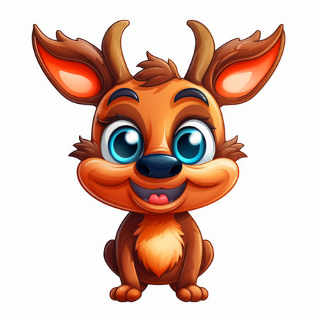 Christmas Themed Character Graphics Element created with Generative AIの素材