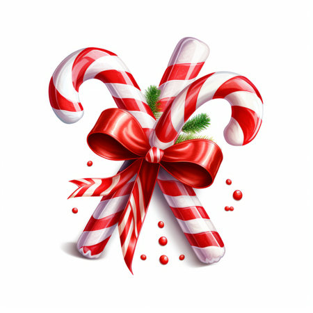 Christmas Themed Character Graphics Element created with Generative AIの素材