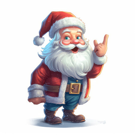 Christmas Themed Character Graphics Element created with Generative AIの素材