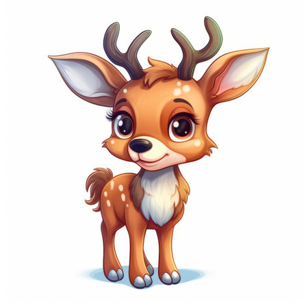 Christmas Themed Character Graphics Element created with Generative AIの素材