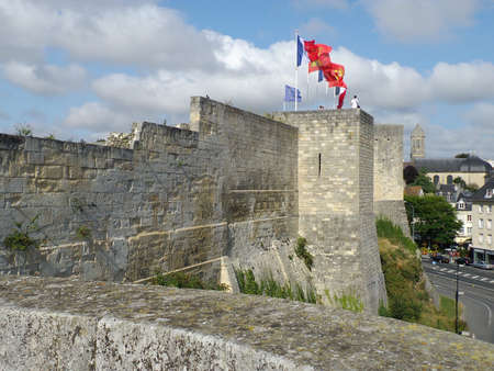 Ducal castle, normandyのeditorial素材