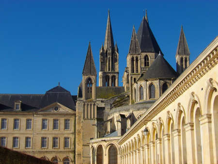 Men's Abbey in Caen (Calvados - France)のeditorial素材