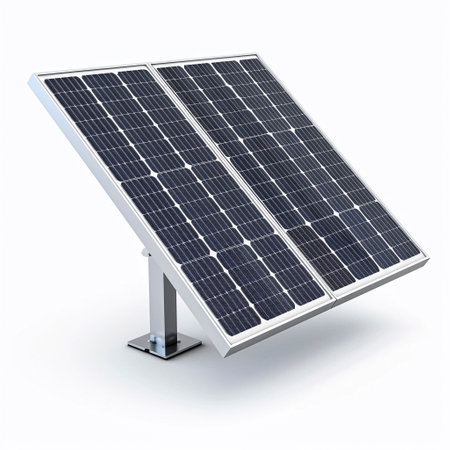 Photovoltaic system, solar power system, Ai generatedの素材