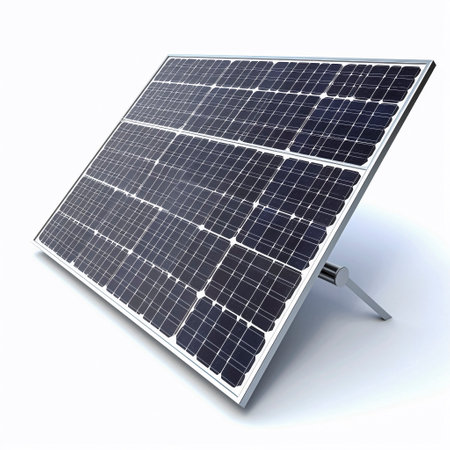 Photovoltaic system, solar power system, Ai generatedの素材