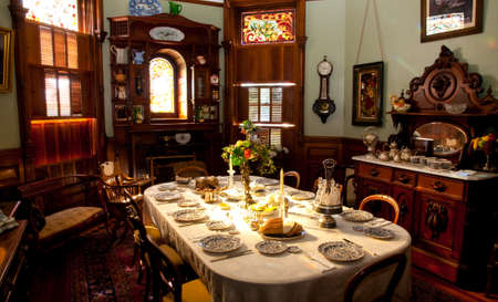 Victorian breakfast room