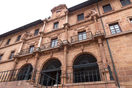 Monastery of San Pelayo. Oviedo. Asturias. Spainの写真素材