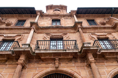Monastery of San Pelayo. Oviedo. Asturias. Spainの写真素材