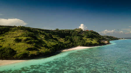 cliff and beachの写真素材