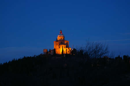 The Sanctuary of the Madonna of San Lucaのeditorial素材