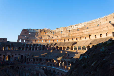 Amphitheatre Colosseum - Romeの写真素材